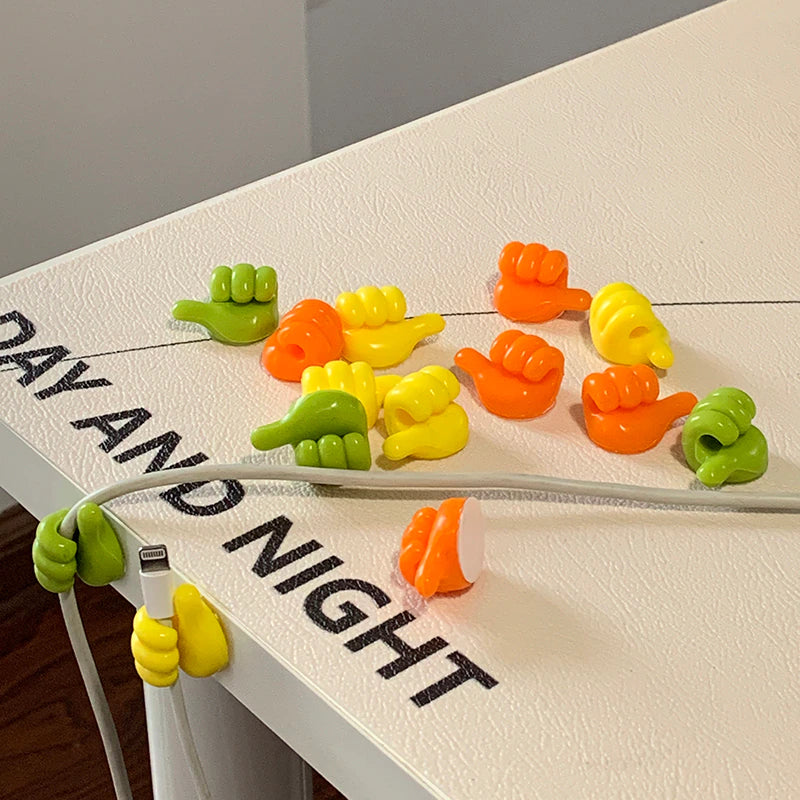 Silicone Thumbs Up Hook (12 PCS)