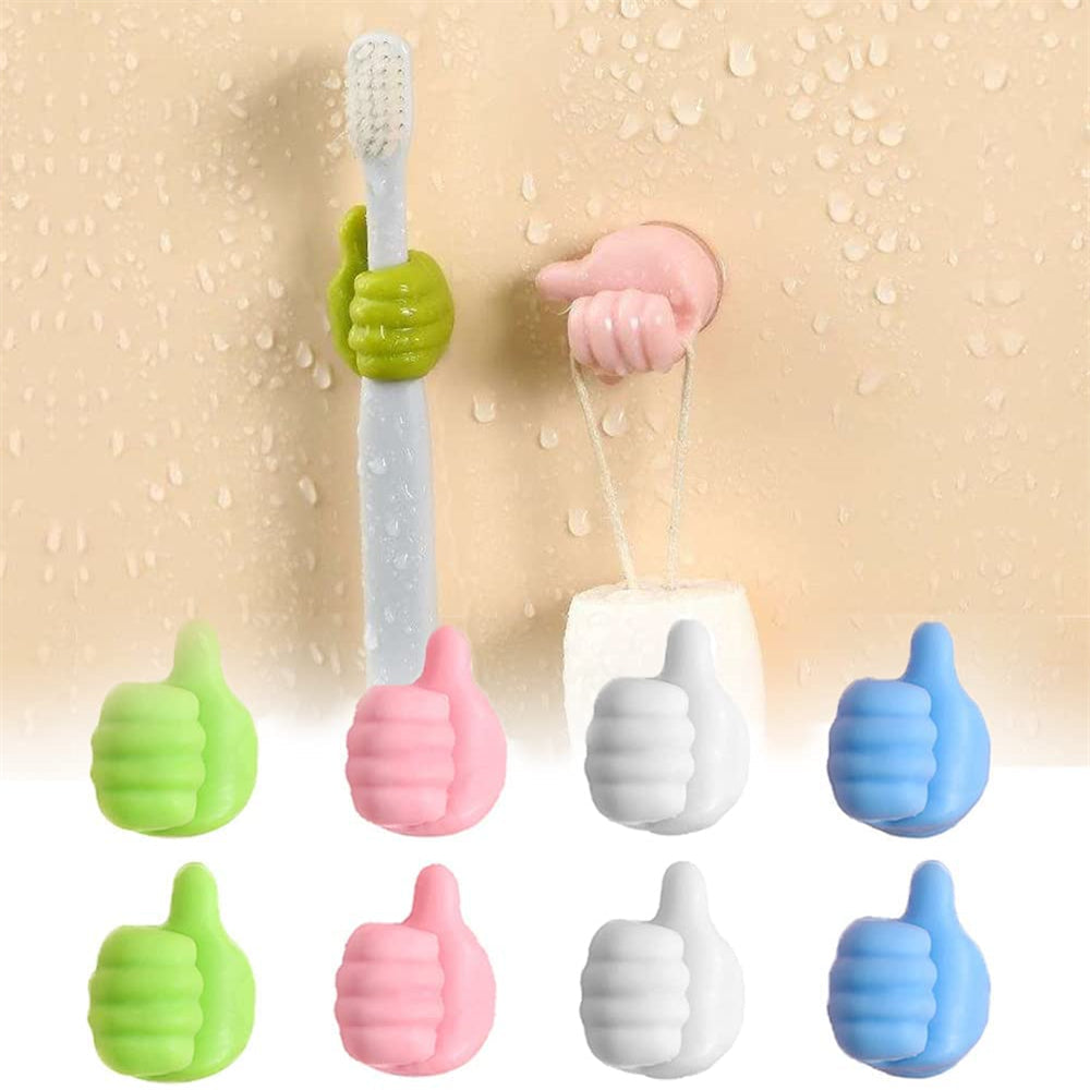 Silicone Thumbs Up Hook (12 PCS)
