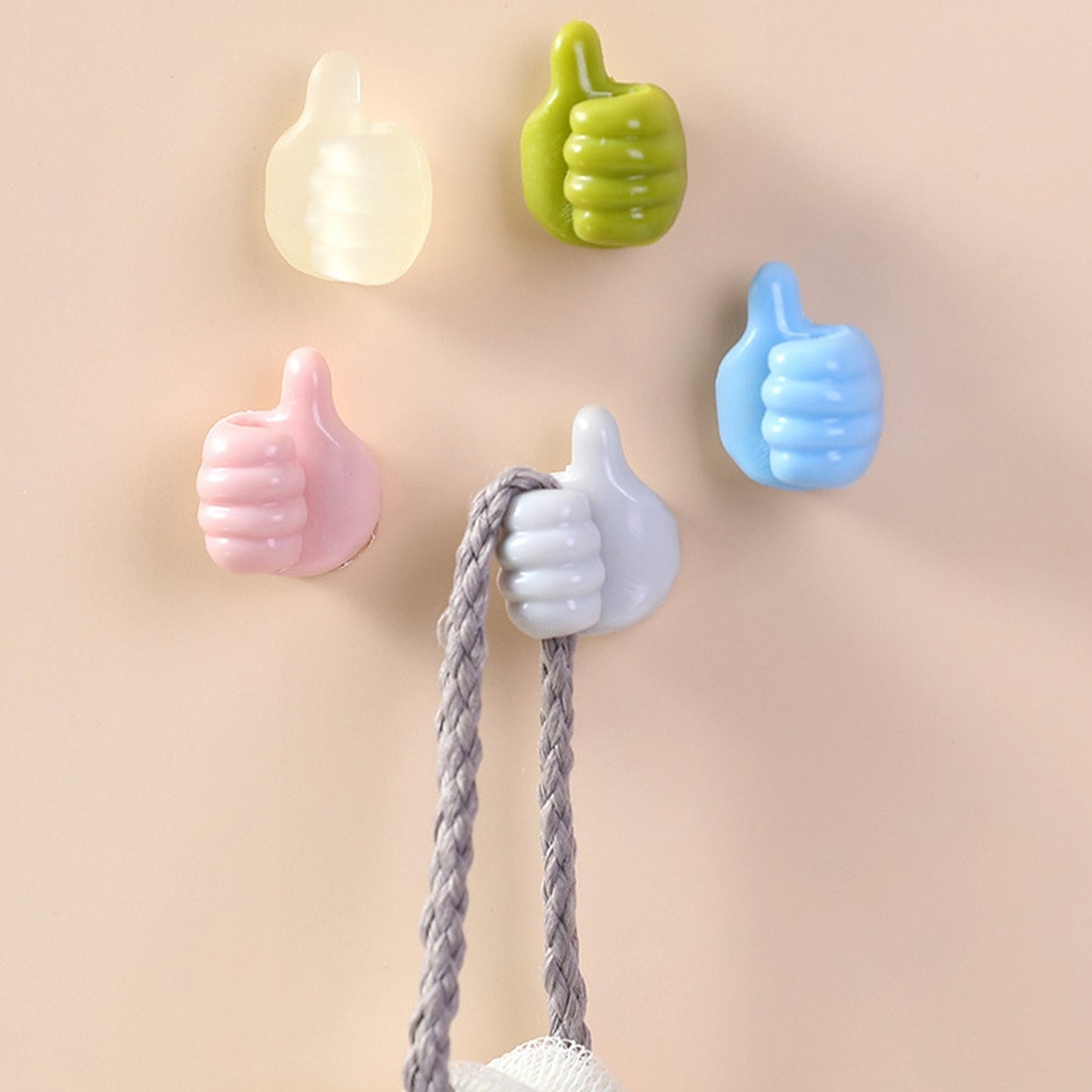 Silicone Thumbs Up Hook (12 PCS)