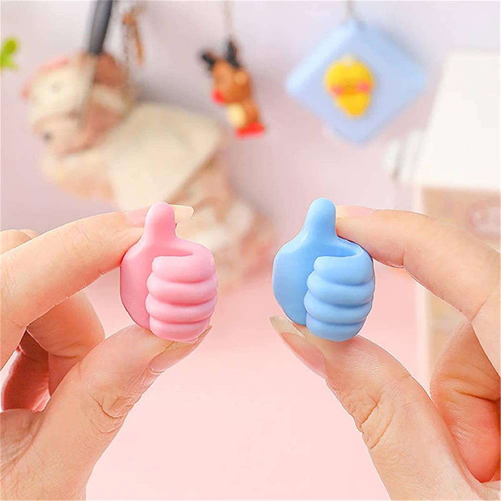 Silicone Thumbs Up Hook (12 PCS)